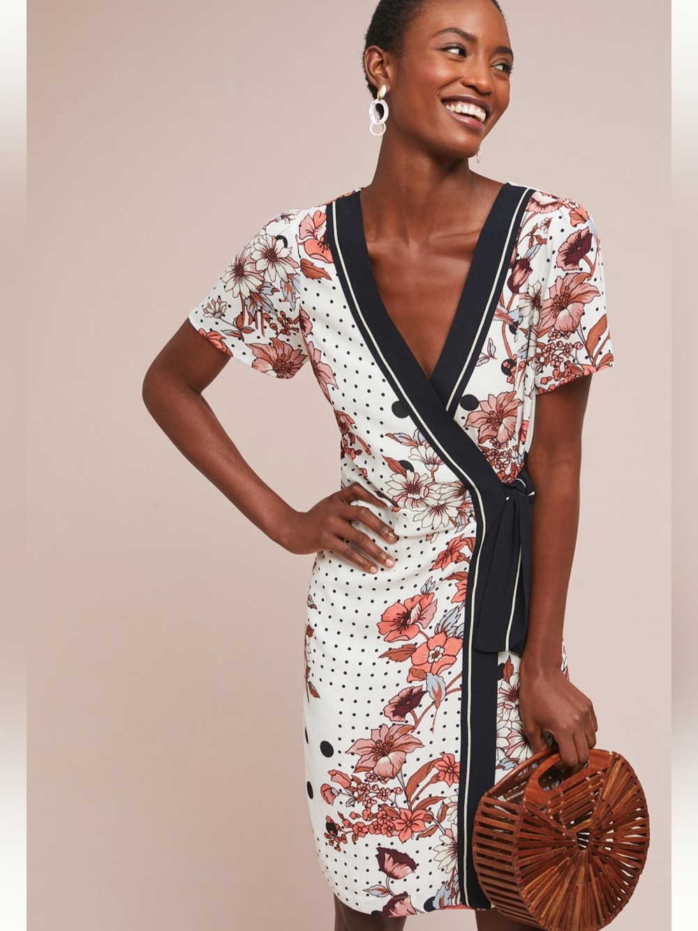 Maeve Aubrey Wrap Dress